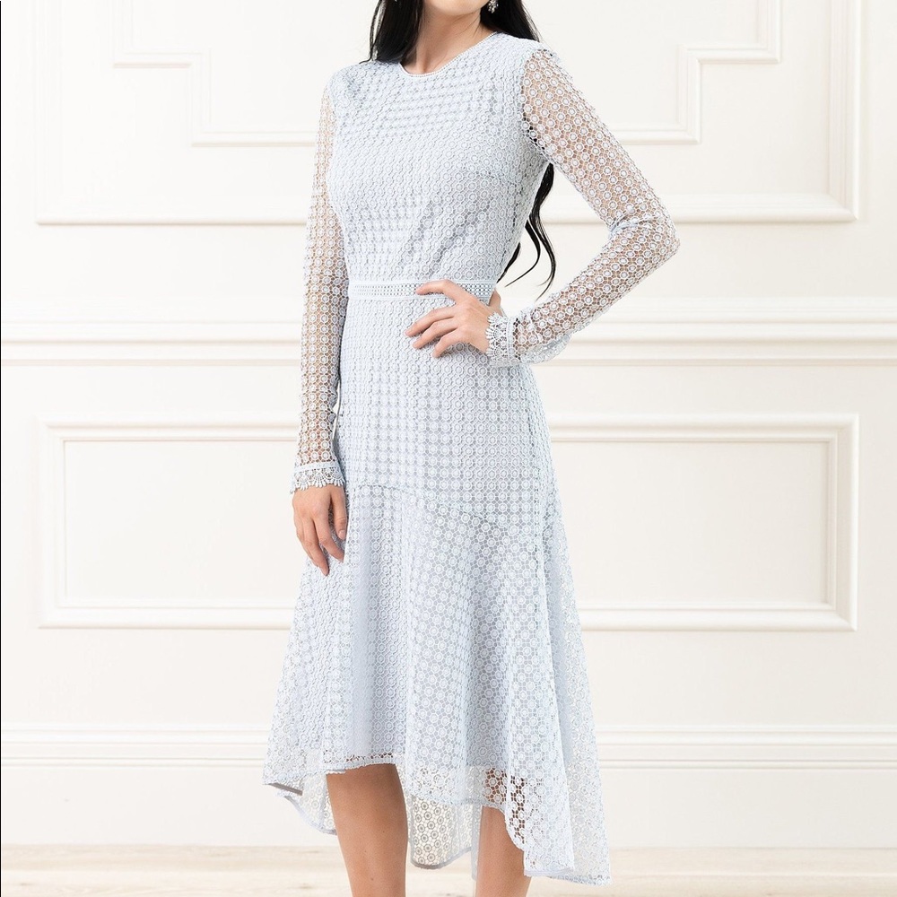 Rachel Parcell Solstice dress blue ice